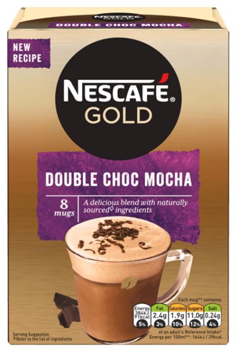 Nescafe Double Chocolate Mocha 6 x 167g